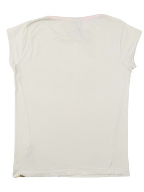 T-shirt blc sequins triangles BILOOK taille 12 ans