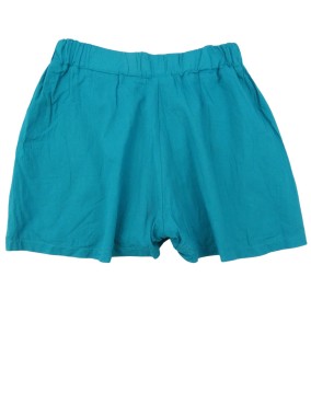 Short turquoise points GRAIN DE BLE taille 12 ans