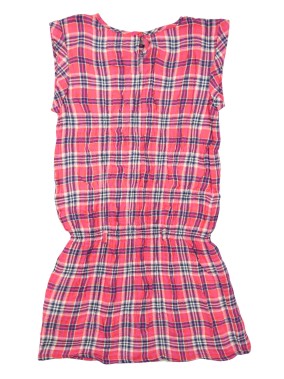 Robe carreaux 2 en 1 OKAIDI taille 12 ans