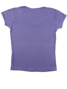 T-shirt MC violet 2 en 1 INFLUX taille 12 ans