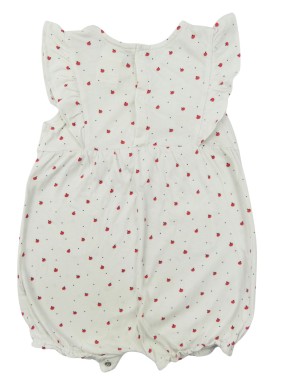 Combishort pommes rouges KIABI taille 24 mois