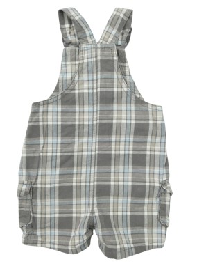 Salopette carreaux bus taille 6 mois
