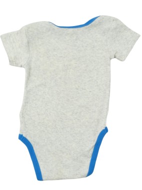 Body MC gris S SUPERBABY taille 6 mois