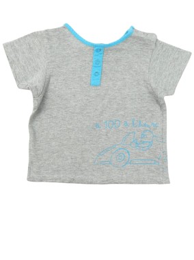 T-shirt MC gris voiture...