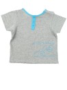 T-shirt MC gris voiture BOITE A MALICES taille 18 mois