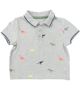 T-shirt MC gris dinos LA...