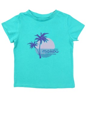 T-shirt vert MC Malibu TEX...