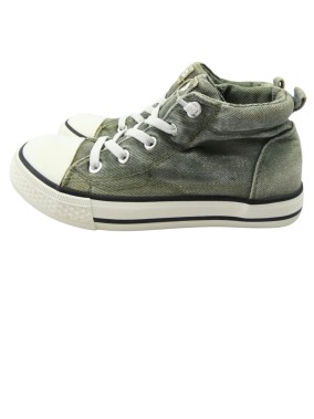 Baskets hautes kaki style...