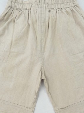 Pantacourt beige éléphant KIABI taille 3 ans