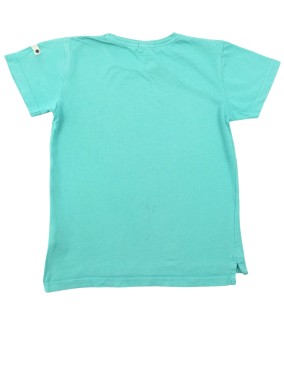 T-shirt MC bleu pirate DPAM taille 8 ans