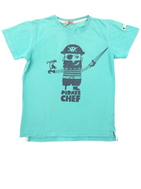 T-shirt MC bleu pirate DPAM...