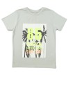 T-shirt Mc gris 85 tropical taille 8 ans