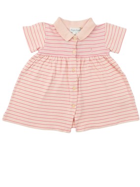 Robe Mc rose rayures polo...