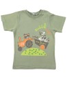 T-shirt MC kaki mouton KIMBALOO taille 24 mois