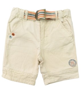 Short beige ceinture...