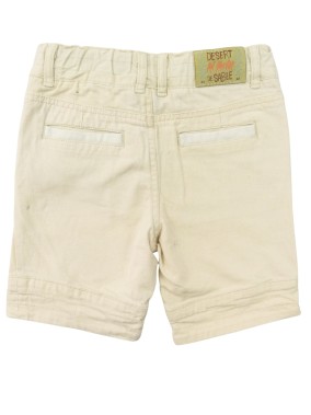 Short beige ceinture dromadaire SERGENT MAJOR taille 3 ans