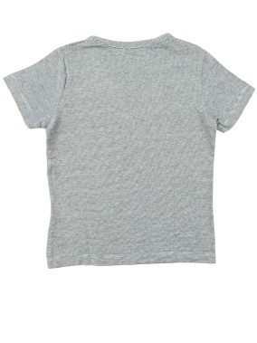 T-shirt MC rayures king GEMO taille 3 ans