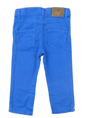 Pantalon bleu elec BOUT'CHOU taille 9 mois