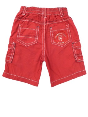 Short rouge foncé crabe ORCHESTRA taille 9 mois