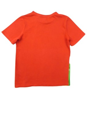 T-shirt Mc rouge Tortue Ninja NICKELODEON taille 134cm 10 ans