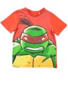 T-shirt Mc rouge Tortue Ninja NICKELODEON taille 134cm 10 ans