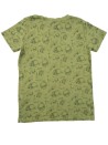 T-shirt MC kaki tête de mort THREADBOYS taille 9-10 ans
