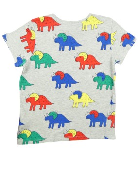 T-shirt Mc dinos gris DPAM taille 10 ans