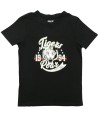 T-shirt MC noir tiger PEPPERTS taille 8-10 ans
