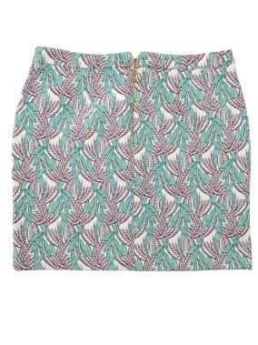 Jupe feuilles vert rose PROMOD taille 40