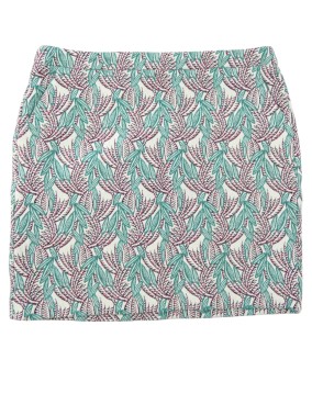 Jupe feuilles vert rose PROMOD taille 40