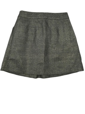 Jupe noir et or épaisse LA REDOUTE taille 40