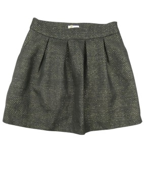 Jupe noir et or épaisse LA REDOUTE taille 40