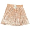 Jupe rose brillante effet velours PIMKIE taille S