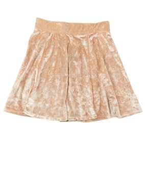 Jupe rose brillante effet velours PIMKIE taille S