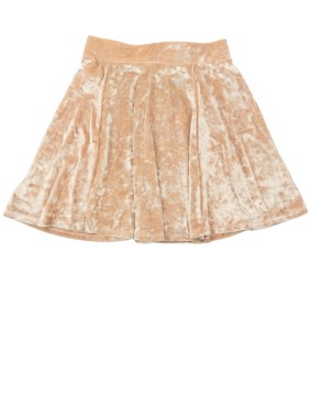 Jupe rose brillante effet velours PIMKIE taille S