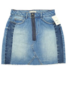 Jupe jean bleue usée PIMKIE taille 36