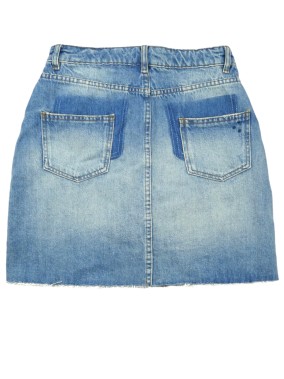 Jupe jean bleue usée PIMKIE taille 36