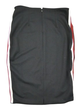 Jupe noire alvéoles MANGO taille 38