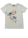 T-shirt MC gris crâne waves INFLUX taille 10 ans