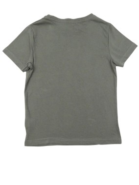 T-shirt MC gris basic KIABI taille 8 ans