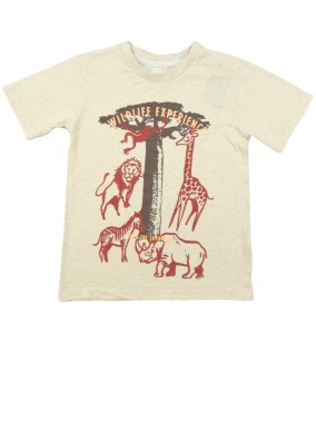 T-shirt MC girafe experience BKL WEAR taille 8 ans