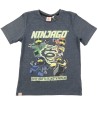 T-shirt Mc gris Ninjago battles gris LEGO taille 140cm 10 ans