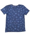 T-shirt Mc bleu lego Loyd sequins H&M taille 8-10 ans