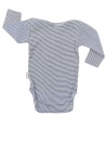 Body ML rayures marines ABSORBA taille 6 mois