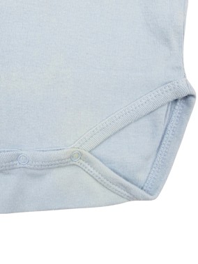 Body ML bleu lapin MOTS D'ENFANTS taille 6 mois