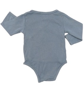 Body croisé ours polaire bleu TAPE A L'ŒIL taille 6 mois