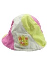 Chapeau rose blanc vert trendy taille 52cm