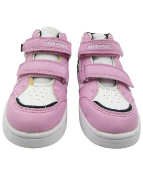 Chaussures baskets fille rose éléphant ELEFANTEN pointure 24