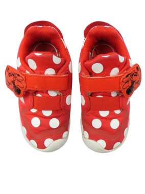 Chaussure baskets Minnie rouges ADIDAS pointure 24