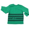 T-shirt ML vert chien CATIMINI taille 6 mois